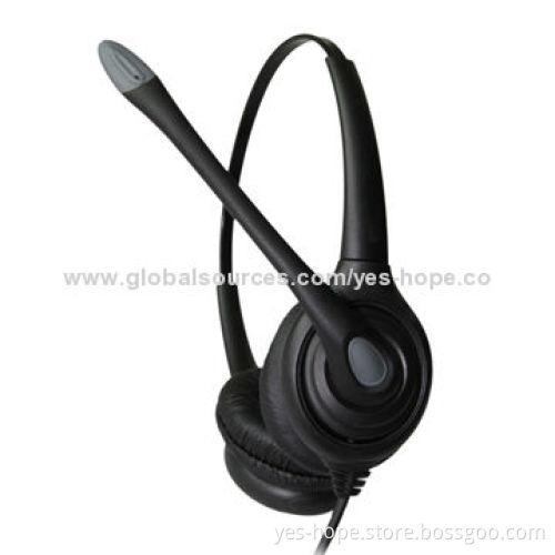 RJ9 plug call center headset telephone usedNew
